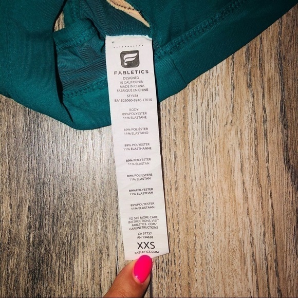 Fabletics Nature Bra and Legging Workout Set - Picture 3 of 9